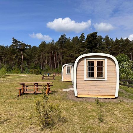 Naturcamping Lüneburger Heide - Chalets&Tiny Häuser Soltau Exterior foto