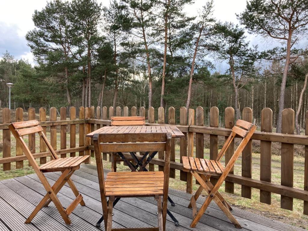 Naturcamping Lüneburger Heide - Chalets&Tiny Häuser Soltau Exterior foto