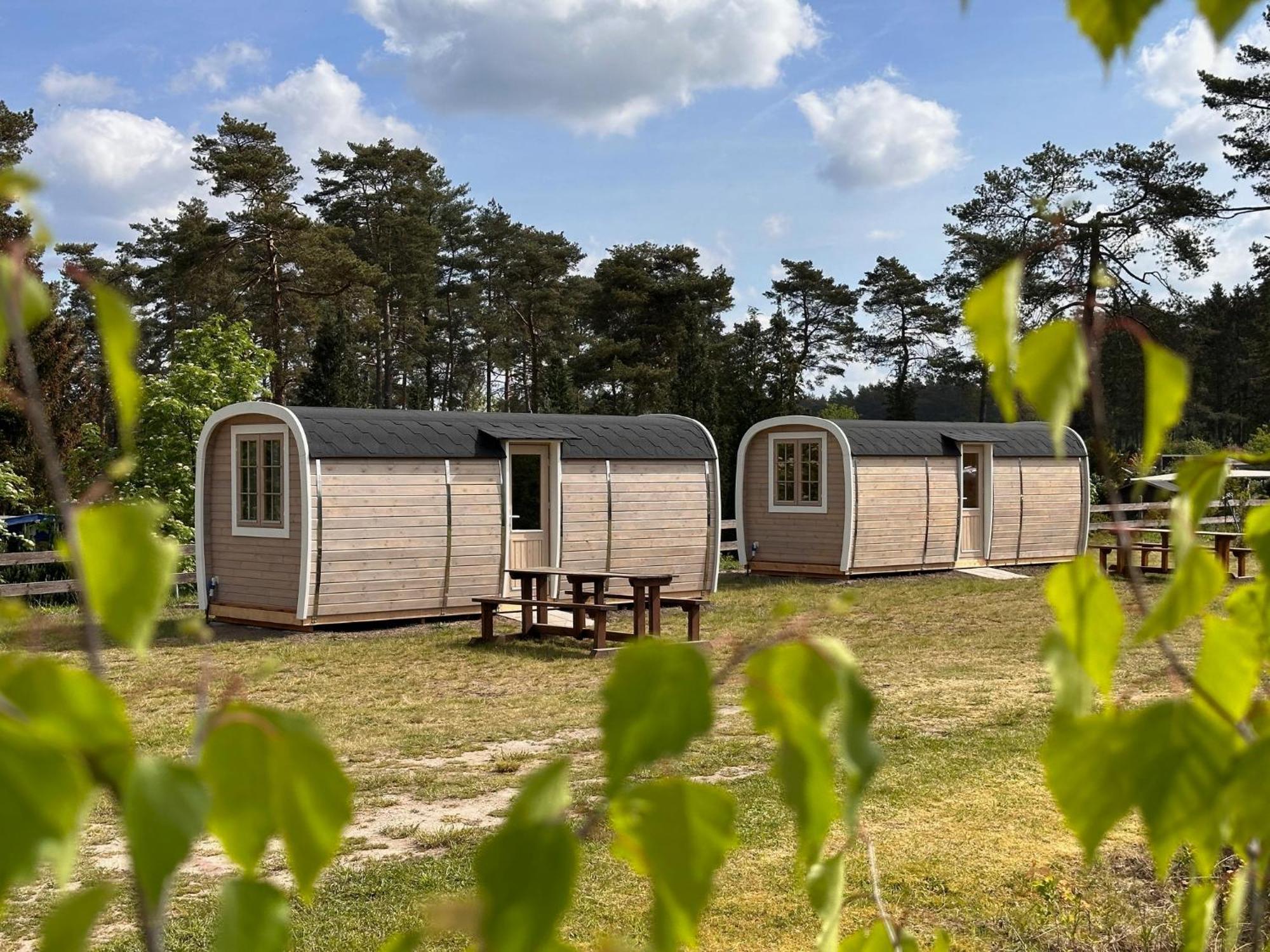 Naturcamping Lüneburger Heide - Chalets&Tiny Häuser Soltau Exterior foto