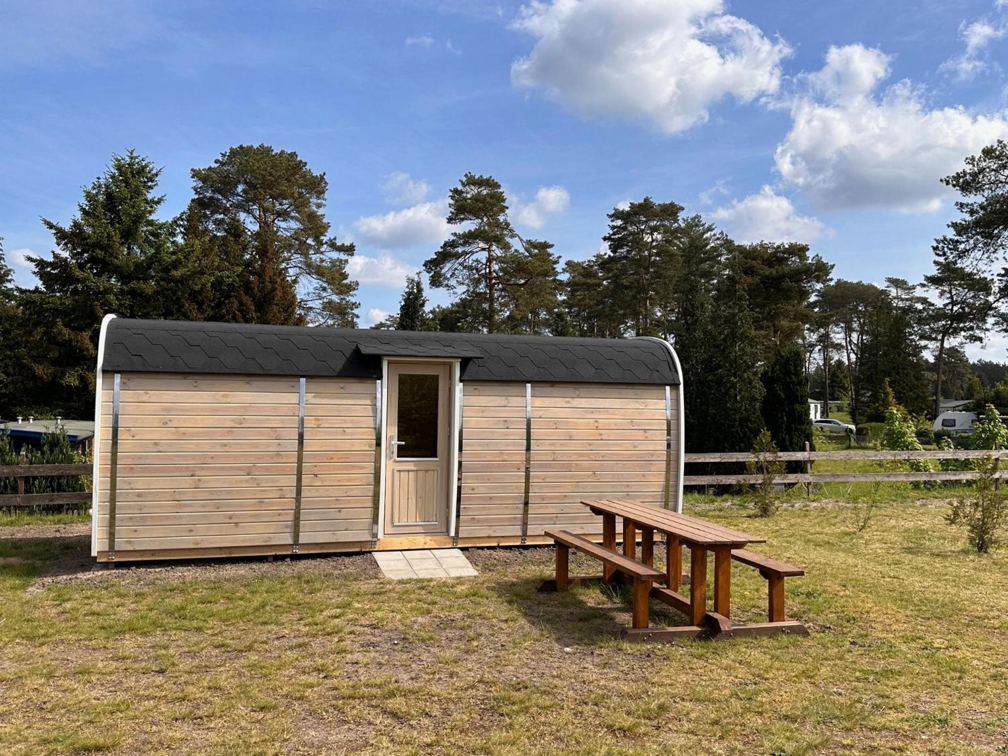 Naturcamping Lüneburger Heide - Chalets&Tiny Häuser Soltau Exterior foto