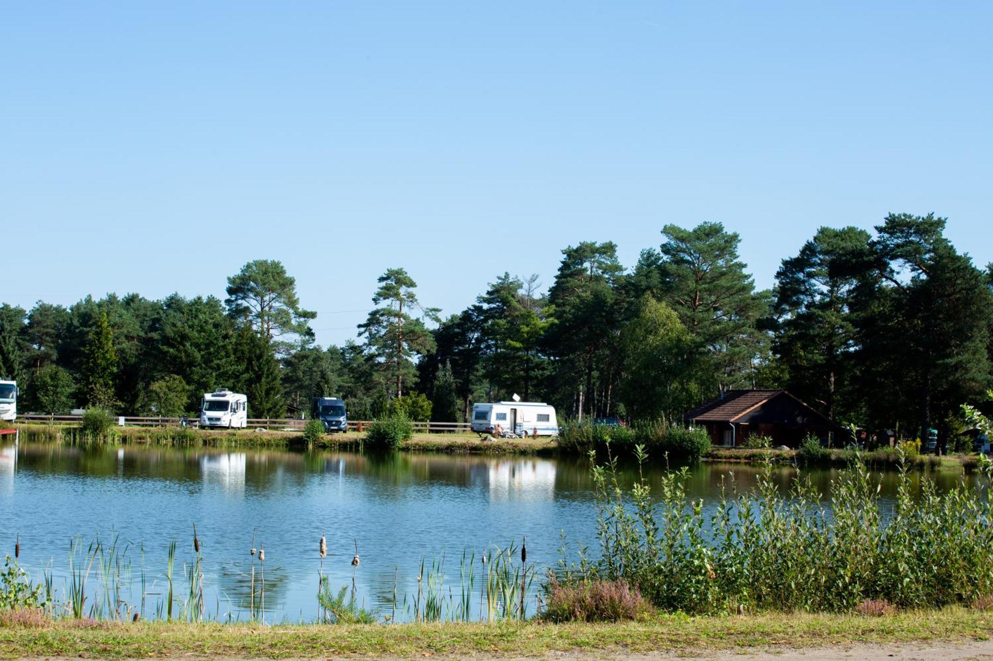 Naturcamping Lüneburger Heide - Chalets&Tiny Häuser Soltau Exterior foto